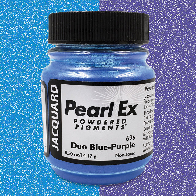 Pearl Ex Powdered Pigment, Duo Blue-Purple Color Swatch