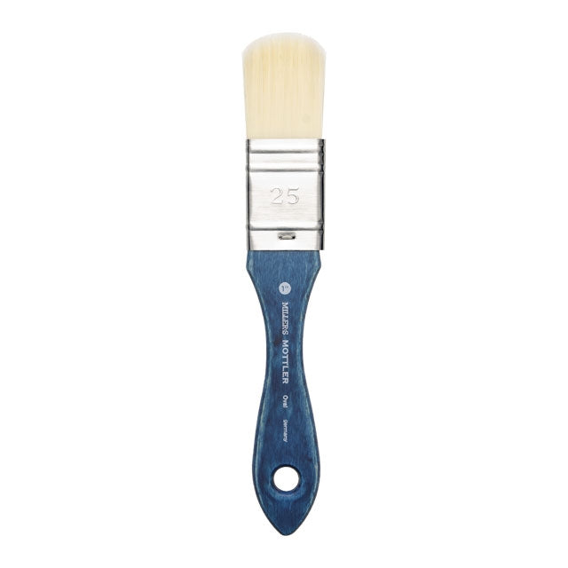 Oval Mottler Brush, Size 1"