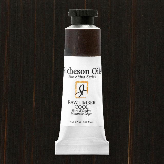 Richeson Shiva Oils - Raw Umber Cool, 37 ml