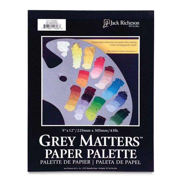 Grey Matters Paper Palette, 9" x 12"