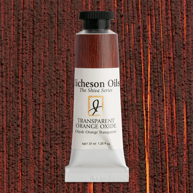 Richeson Shiva Oils - Transparent Orange Oxide, 37 ml