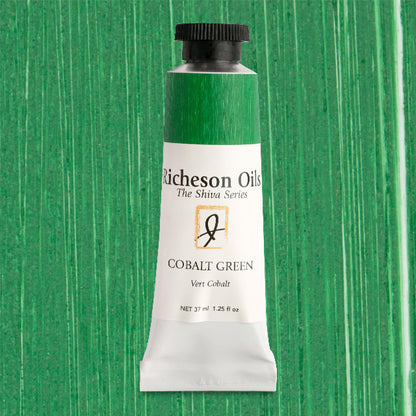 Richeson Shiva Oils - Cobalt Green, 37 ml