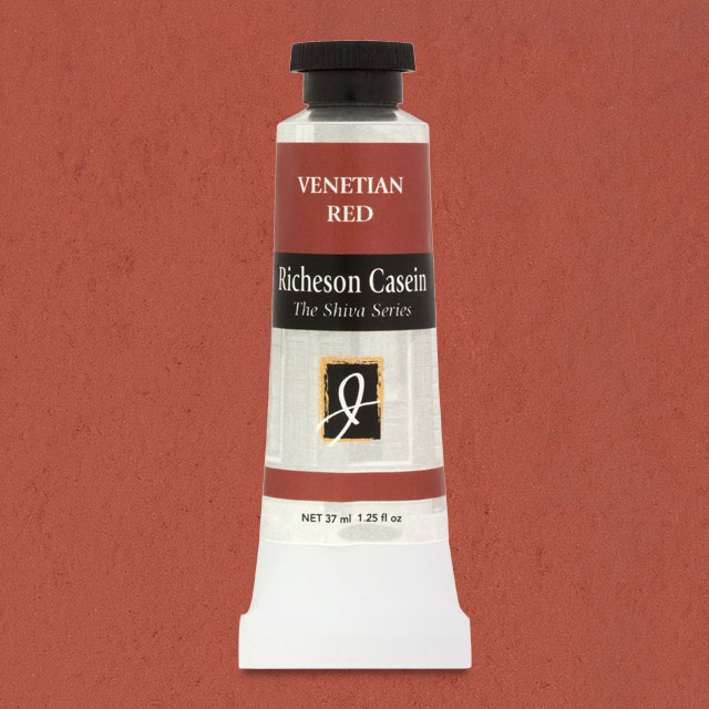 Shiva Casein Colors - Venetian Red, 37 ml