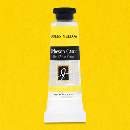 Shiva Casein Colors - Naples Yellow Hue, 37 ml