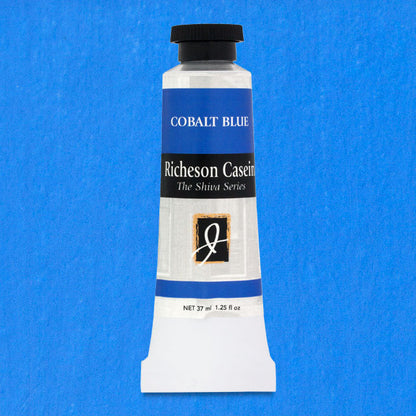 Shiva Casein Colors - Cobalt Blue, 37 ml