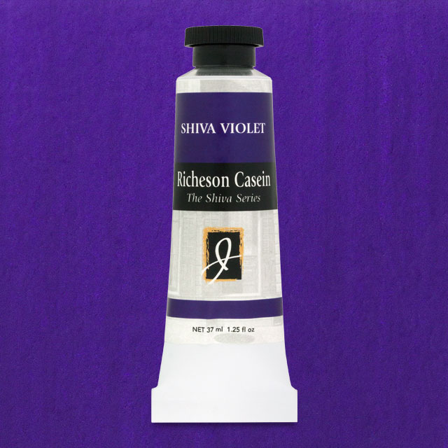 Shiva Casein Colors - Shiva Violet, 37 ml