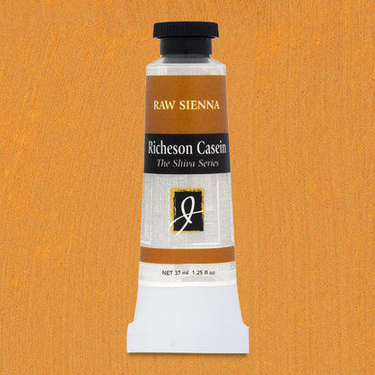 Shiva Casein Colors - Raw Sienna, 37 ml