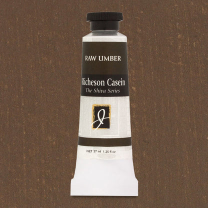 Shiva Casein Colors - Raw Umber, 37 ml