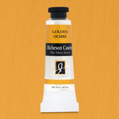 Shiva Casein Colors - Golden Ochre, 37 ml