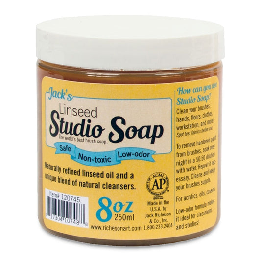 Linseed Studio Soap, 8 oz.