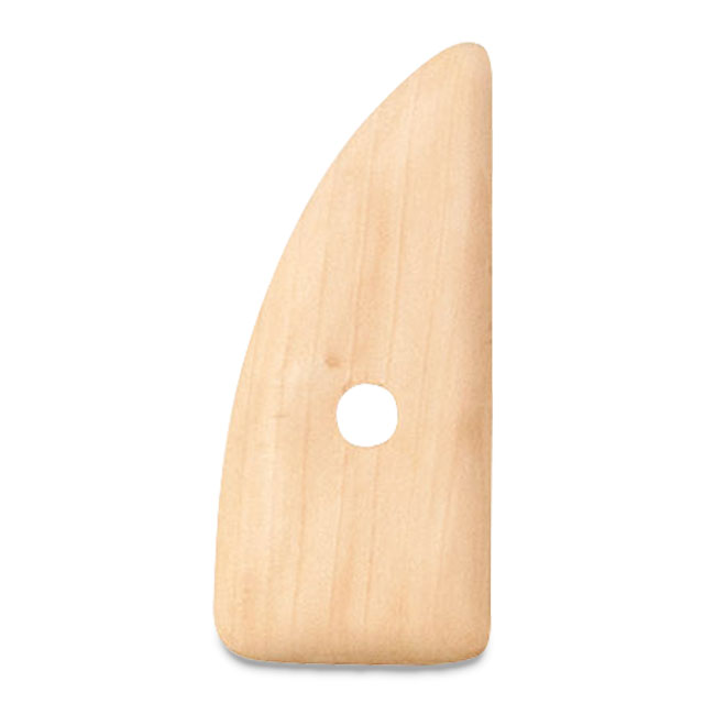 Wood Potter's Rib, No. 5 Quarter Oval