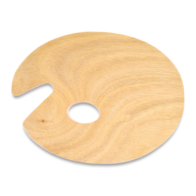 Wooden Oval Palette