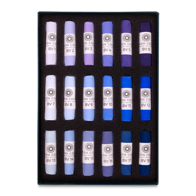 18 Blue Violet Value Colors