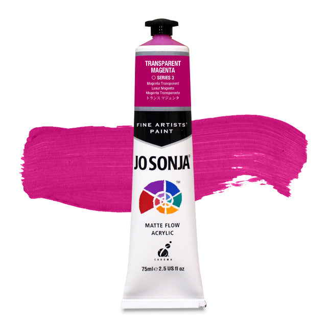 Transparent Magenta, 75 ml.