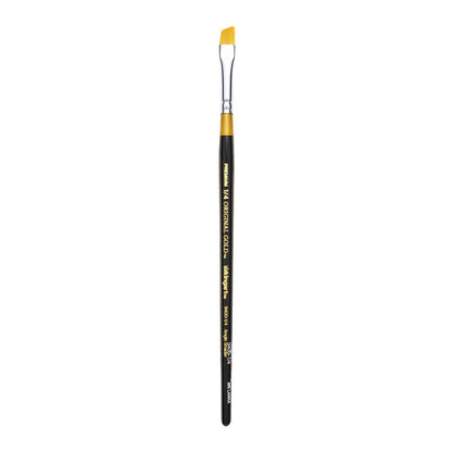 Kingart Original Gold Synthetic Brush - Angle Shader, Size 1/4"