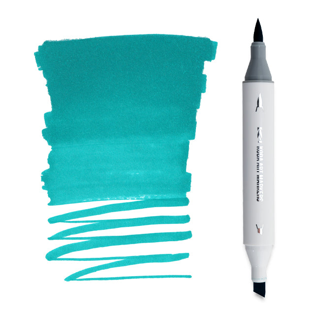 Koda Art Dual Tip Brush Marker - Verdigris / Topaz BG71