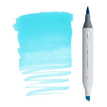 Koda Art Dual Tip Brush Marker - Jagged Ice BG95