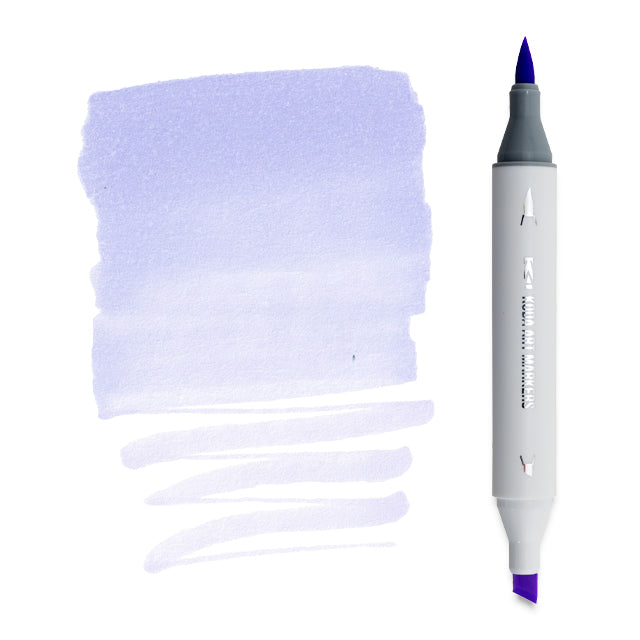 Koda Art Dual Tip Brush Marker - Lavender Mist BV109