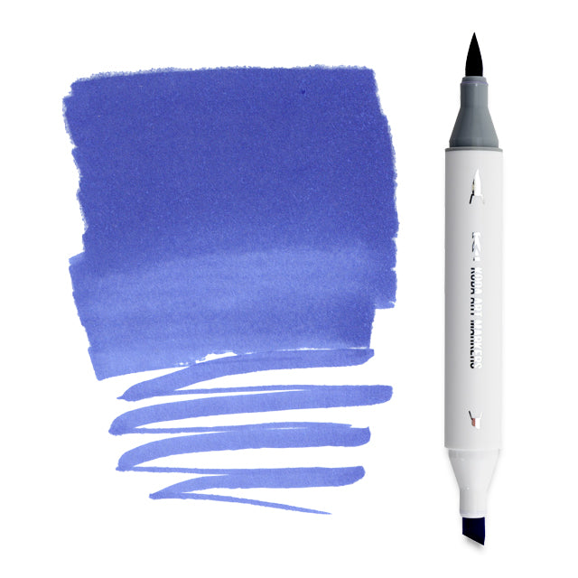 Koda Art Dual Tip Brush Marker - Blueberry BV110