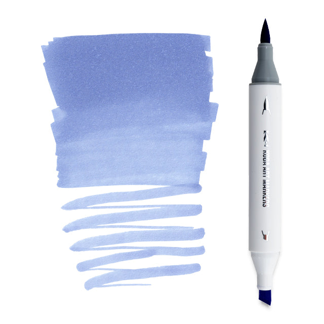 Koda Art Dual Tip Brush Marker - Hydrangea Blue BV194