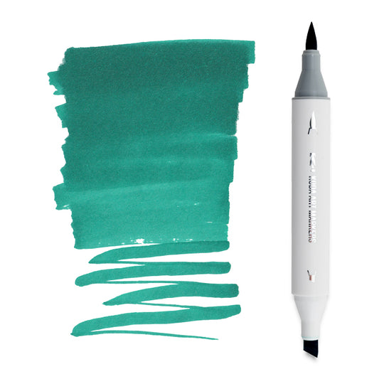 Koda Art Dual Tip Brush Marker - Viridian G50