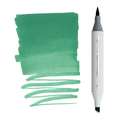 Koda Art Dual Tip Brush Marker - True Green G52