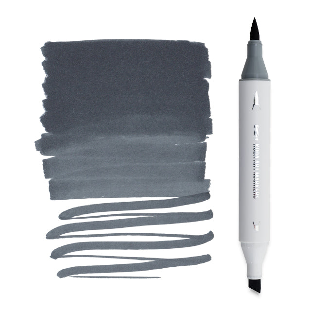 Koda Art Dual Tip Brush Marker - Neutral Gray No. 7 NG280