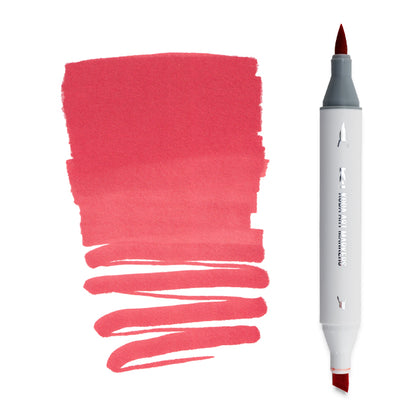 Koda Art Dual Tip Brush Marker - Vermillion R215