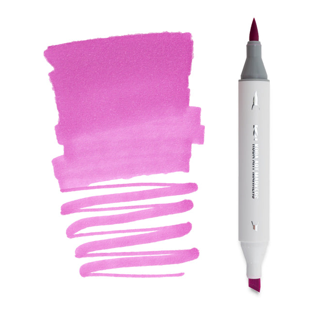 Koda Art Dual Tip Brush Marker - Cerise RV201