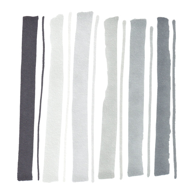 Dual Tip Brush Marker Set – Gray Colors