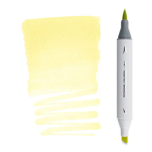 Koda Art Dual Tip Brush Marker - Pale Yellow Y223