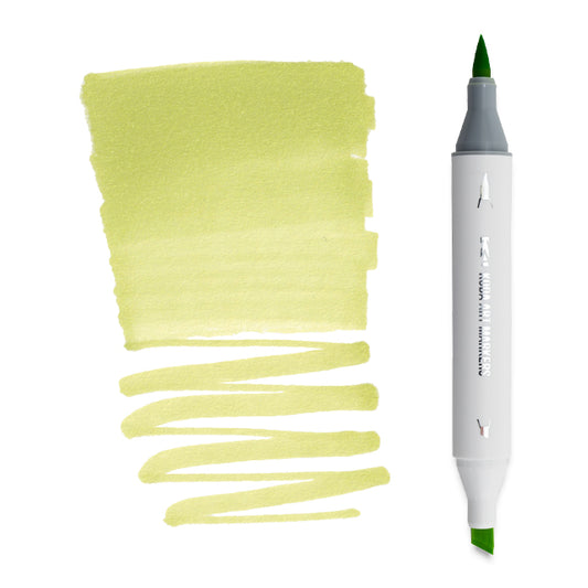 Koda Art Dual Tip Brush Marker - Celadon Green YG24