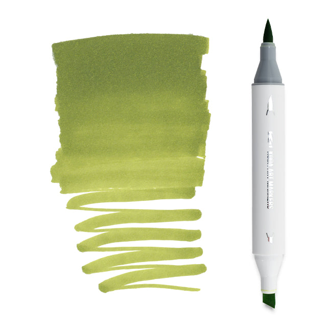 Koda Art Dual Tip Brush Marker - Wild Willow YG27