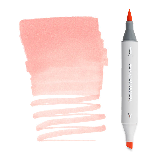 Koda Art Dual Tip Brush Marker - Grapefruit YR371