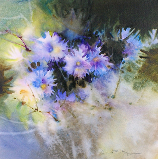 Linda Kemp Online Art Workshop: Mystery & Magic: Watercolour Wildflowers, October 8-10, 2025