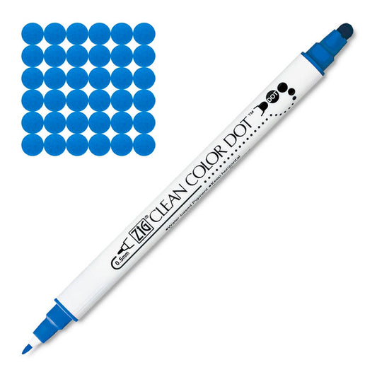 Zig Clean Color Dot Marker - Blue