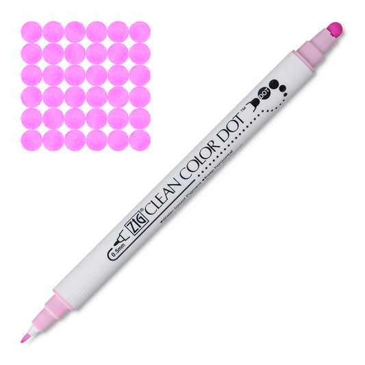 Zig Clean Color Dot Marker - Candy Pink