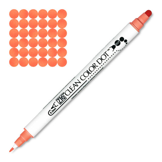 Zig Clean Color Dot Marker - Island Coral