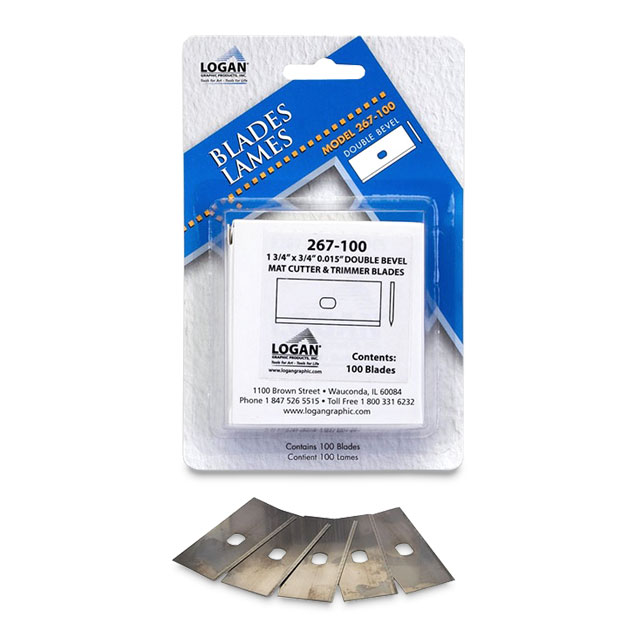 Model 267 Replacement Blades, Pkg. of 100