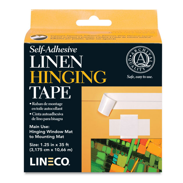 Lineco Self-Adhesive Linen Hinging Tape