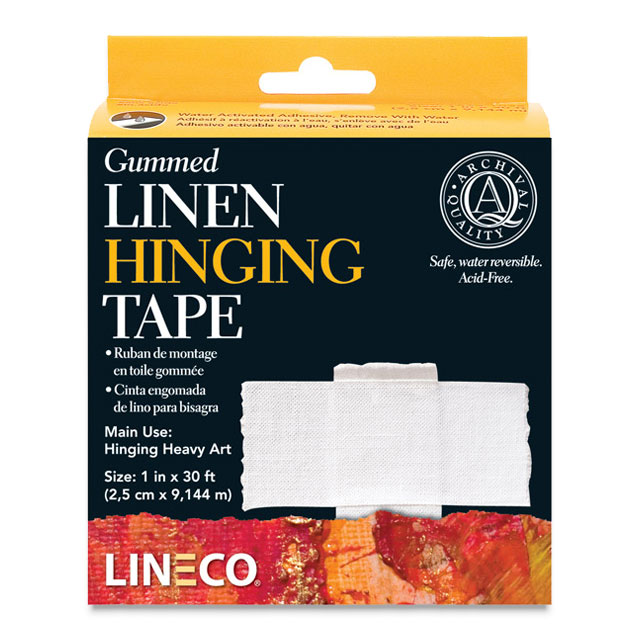 Lineco Gummed Linen Hinging Tape