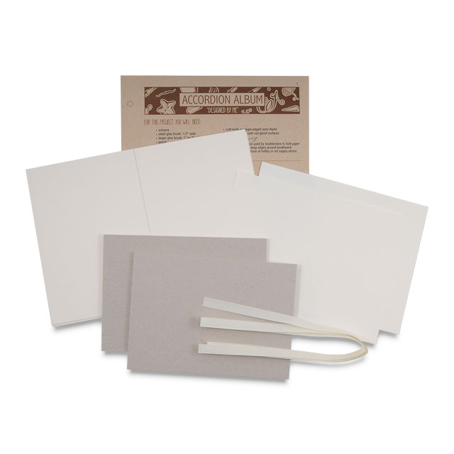 Blank Accordion Album Kit