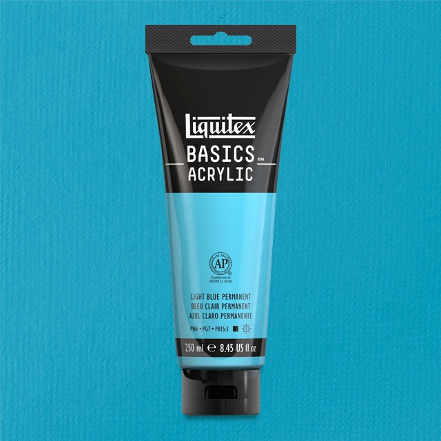 Light Blue Permanent, 250 ml.