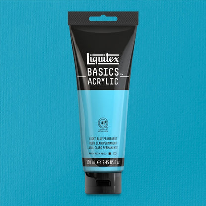 Light Blue Permanent, 250 ml.