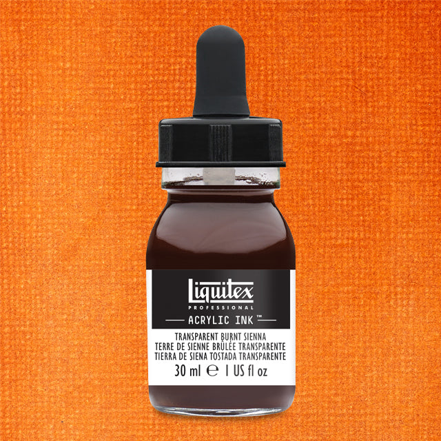 Transparent Burnt Sienna, 30 ml.