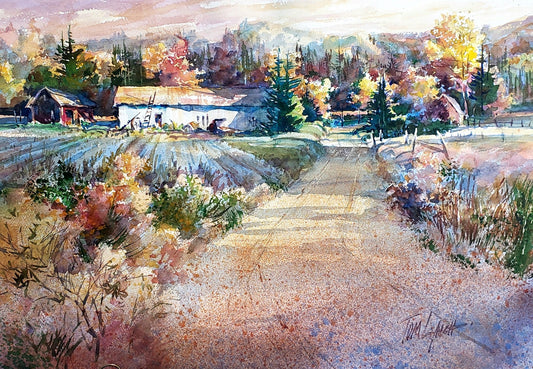 Tom Lynch Online Art Workshop: Unique Country Road Shadows, August 20-21, 2025