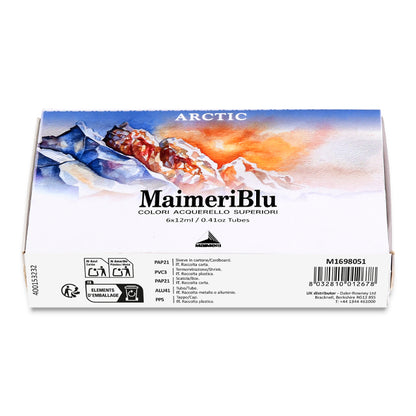 MaimeriBlu Artist Watercolor - Arctic Theme, Set of 6