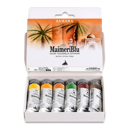 MaimeriBlu Artist Watercolor - Sahara Theme, Set of 6