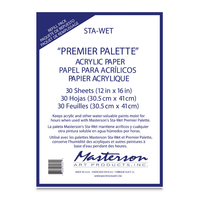 Sta-Wet Premier Palette Acrylic Paper