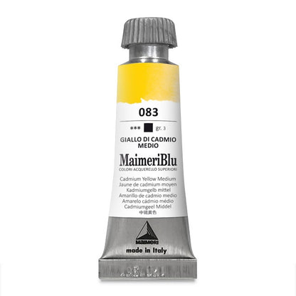 Cadmium Yellow Medium, 12 ml.